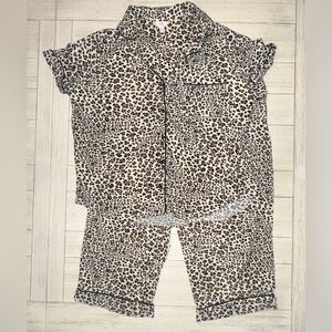 Secret Treasures Leopard Print Pajamas